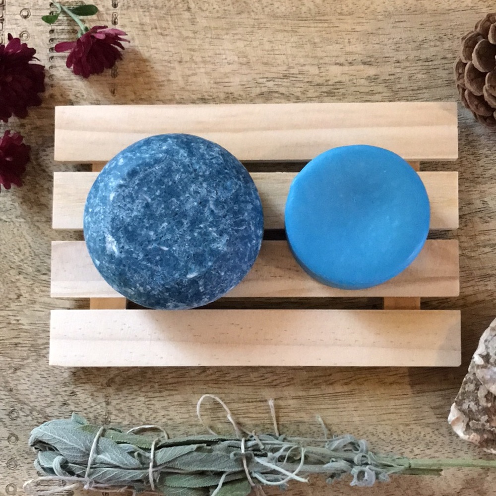 BLUEBERRY PIE-Shampoo Bar and Conditioner Bar Bundle